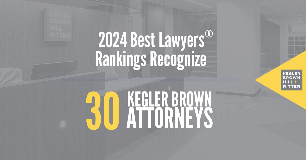 Top Attorneys Shine Bright Announcing the Kegler Brown Attorneys